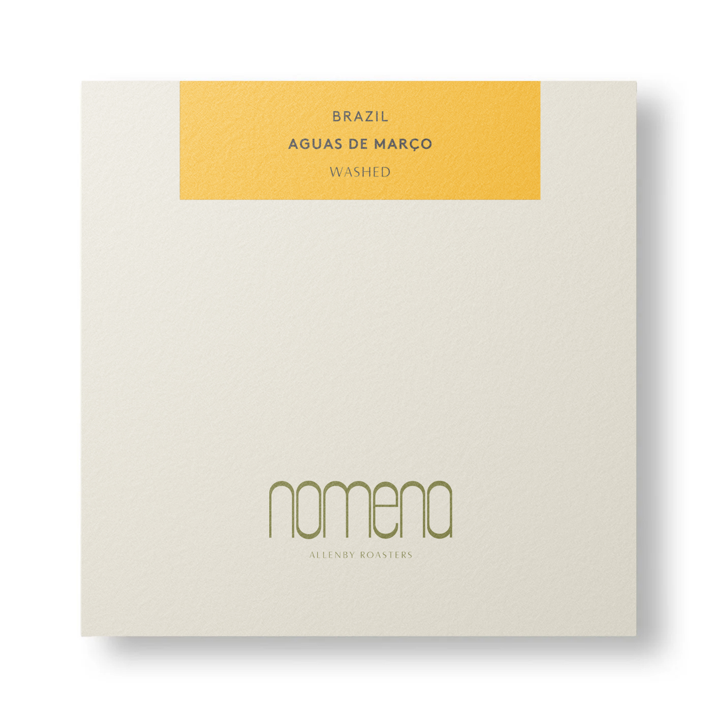 חדש | ברזיל אגואס דה מרקו | שוקולדי | מריר | קלייה בינונית-כהה | עיבוד שטוף.