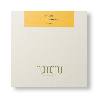 חדש | ברזיל אגואס דה מרקו | שוקולדי | מריר | קלייה בינונית-כהה | עיבוד שטוף.